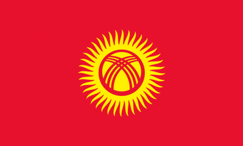 Flag of Kygyzstan