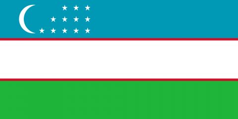 Flag of Uzbekistan