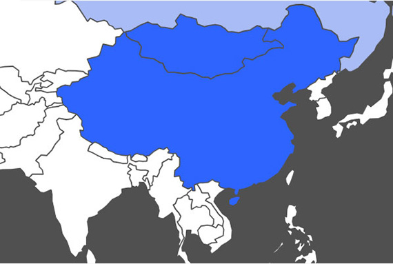Mongolian Language Map