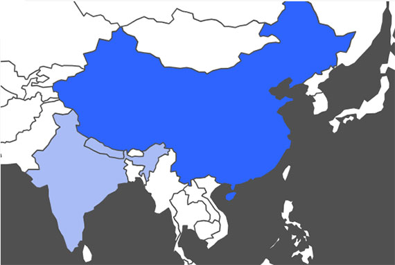 Tibetan Language Map