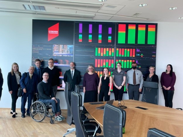 Group photo at CybExer